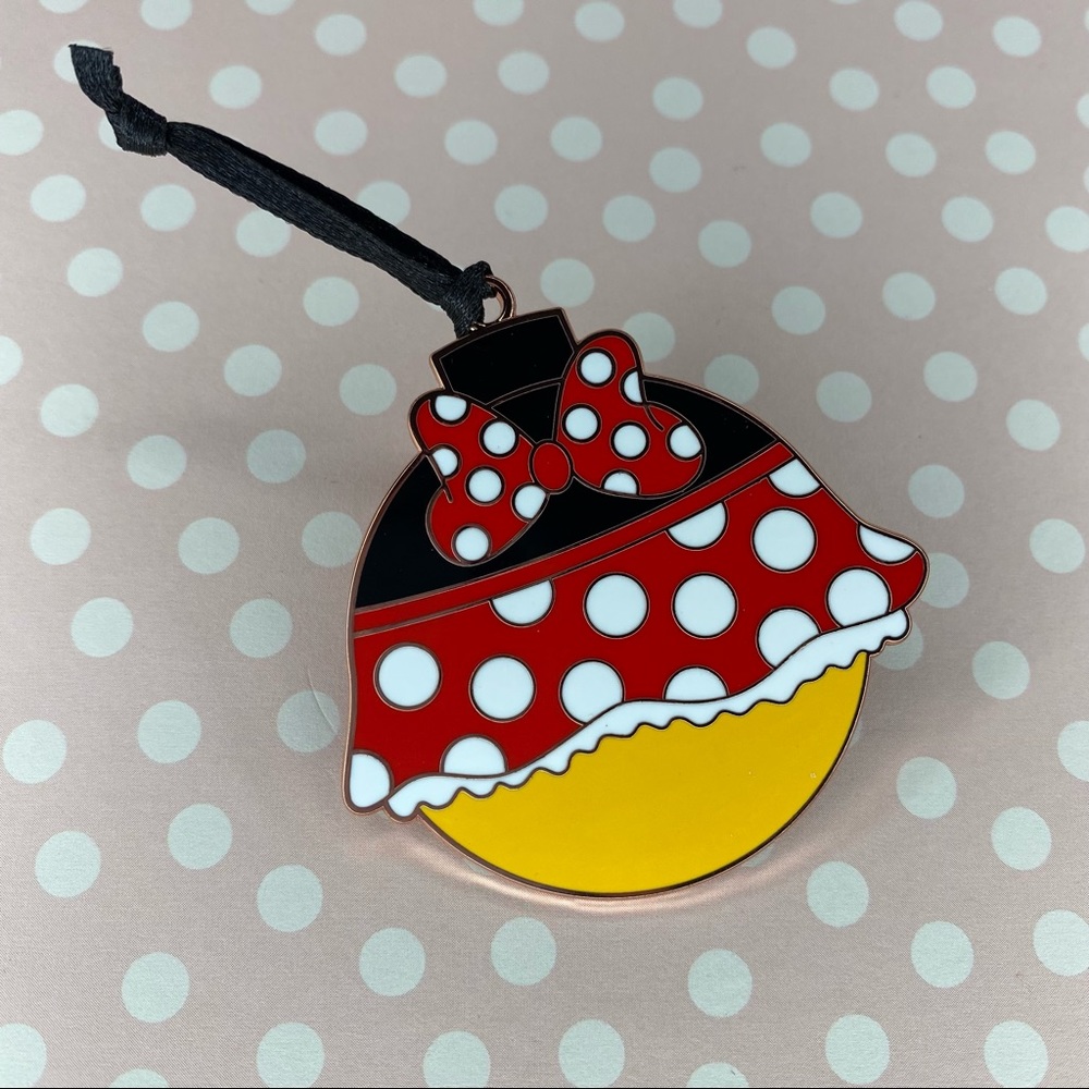 Minnie Mouse Christmas Holiday Ornament Advent Disney Pin